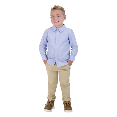 Blue Chambray Button-down